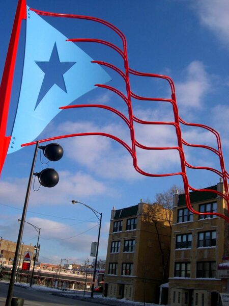 Humboldt Park Puerto Rican Flag