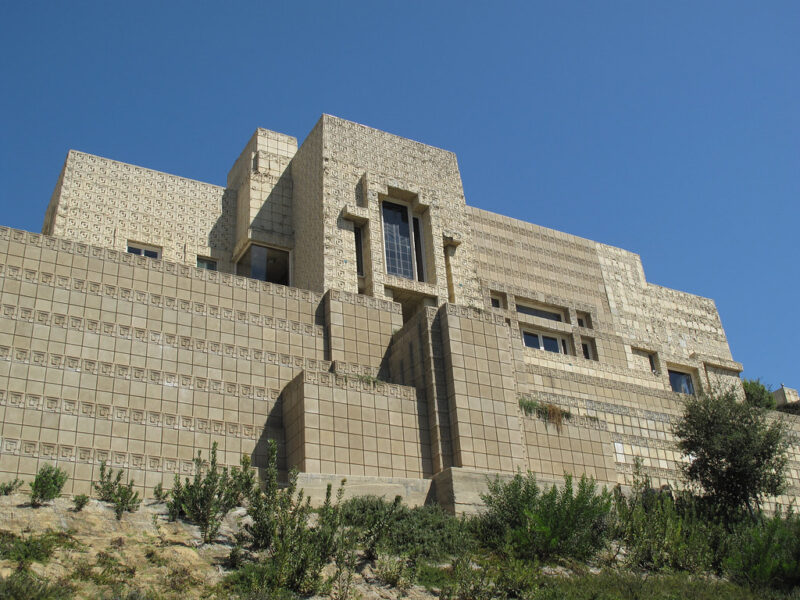 Ennis House by Frank Lloyd Wright