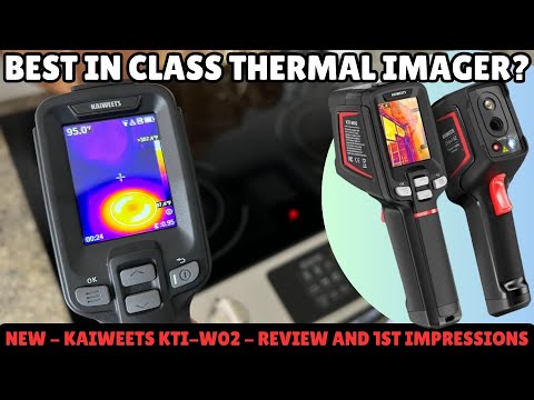 The Best Value Thermal Camera For Home Inspections or Automotive Diagnostics? KAIWEETS KTI-W02