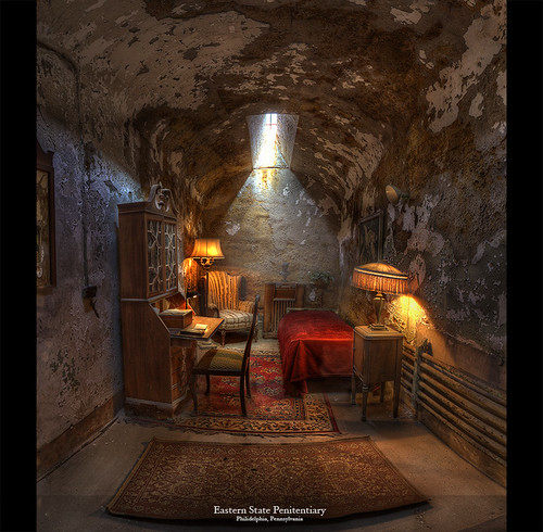 Al Capones cell, Eastern State Penitentiary, Philadelphia, Pennsylvania