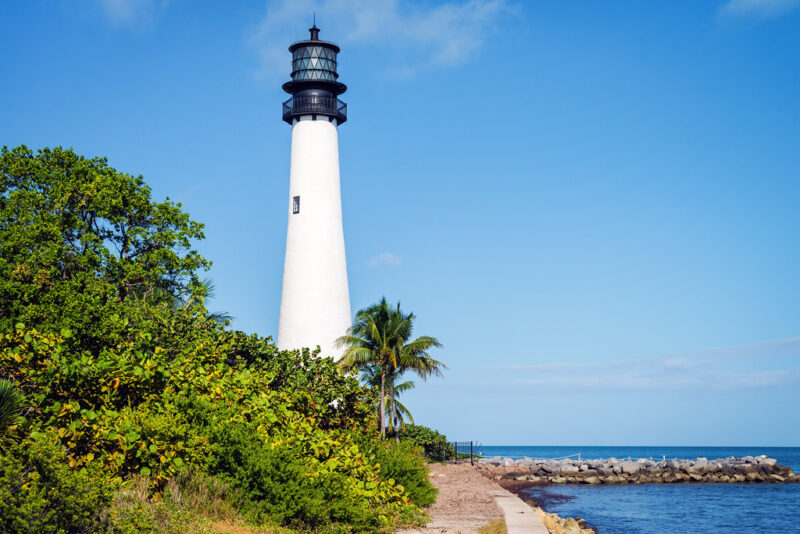 Cape Florida Lighthouse at Bill Baggs Cape Florida State Park