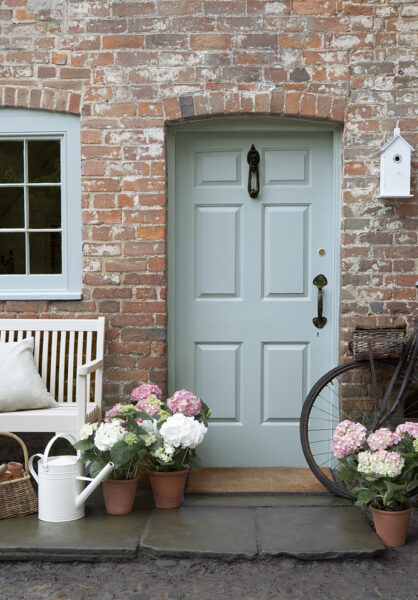Country Chic Front Door with handle adjustment