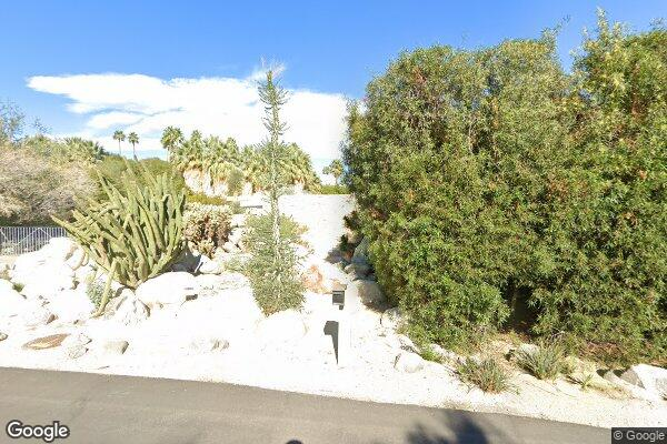 Street view of Kaufmann House in Palm Springs, California