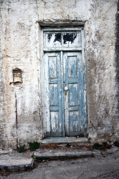 Wooden door to demonstrate door alignment