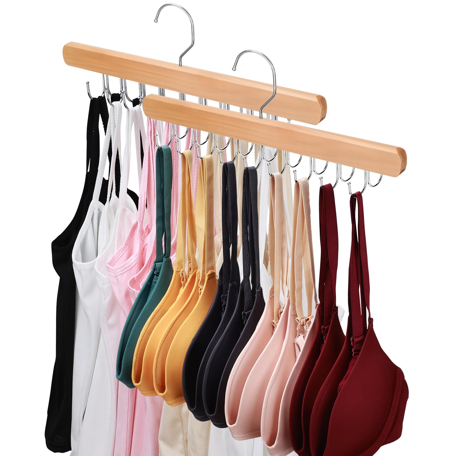 NECAMOCU 2 Pack Bra Hanger