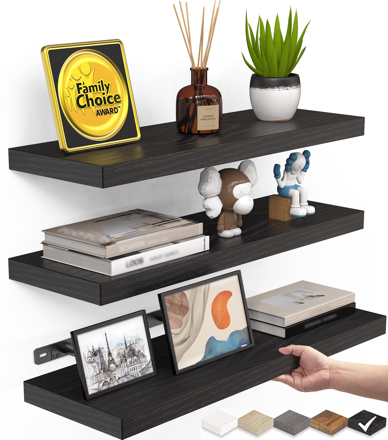BAYKA Floating Shelves for Wall