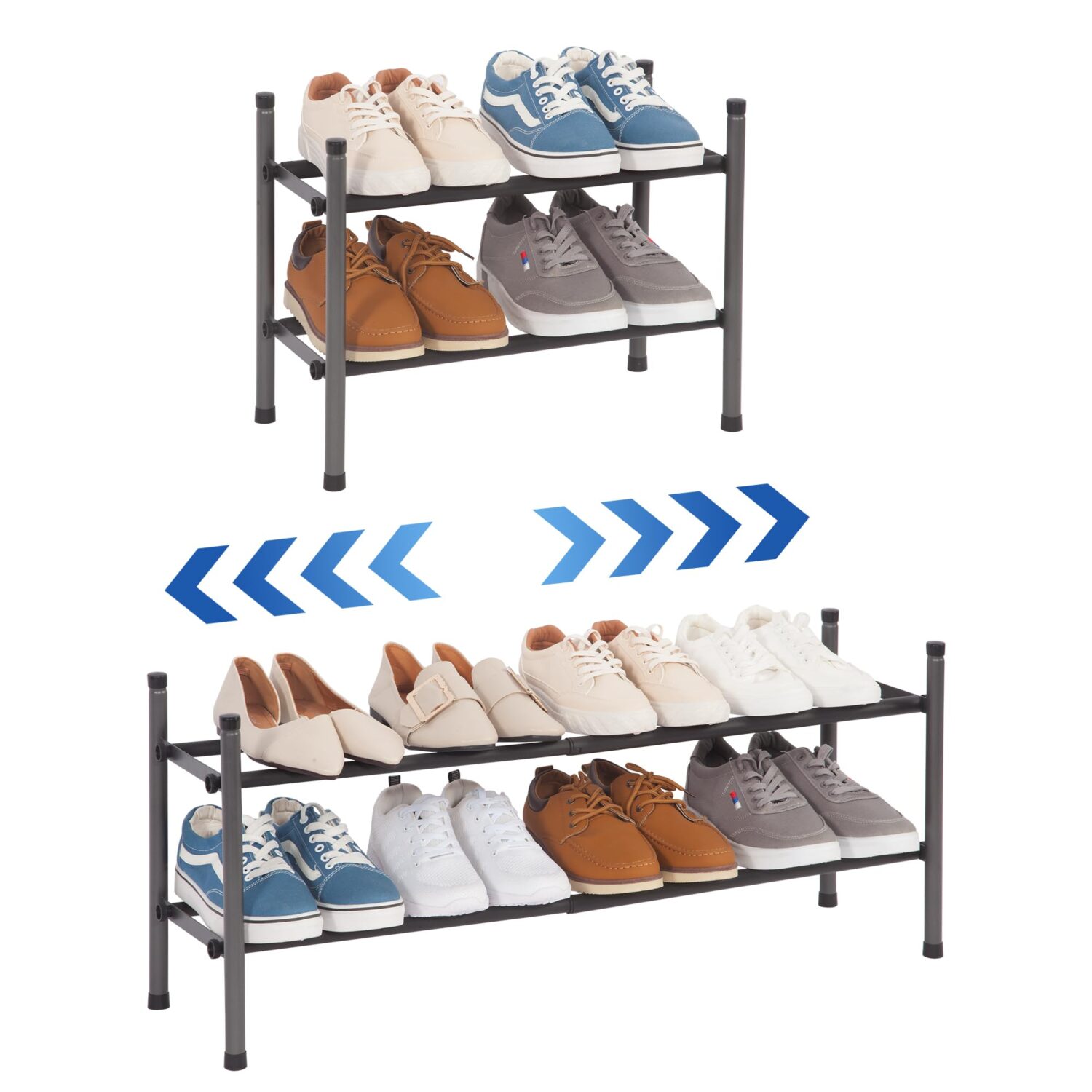 STORAGE MANIAC Expandable Shoe Rack