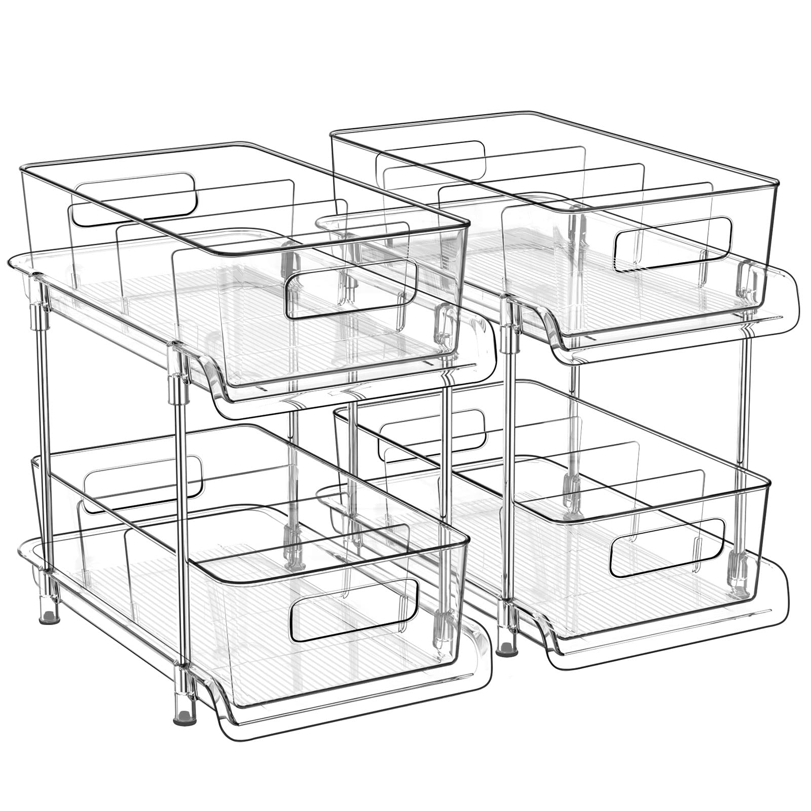 HIHEGD 2-Tier Bathroom Organizer