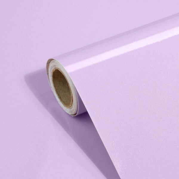 Light Purple Contact Paper 15.7x118 inch Lavender Purple Peel and Stick Wallpaper