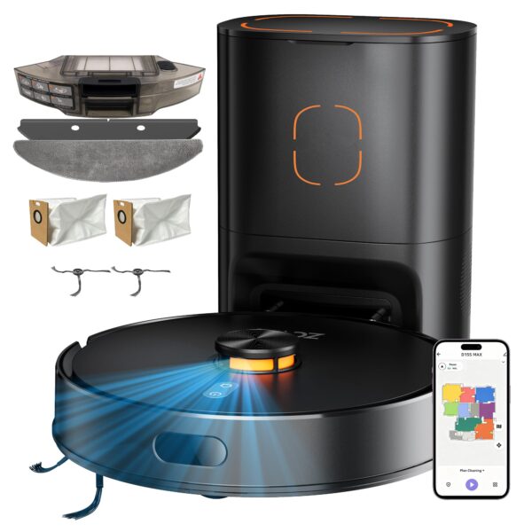 Robot Vacuum and Mop Combo strong suction