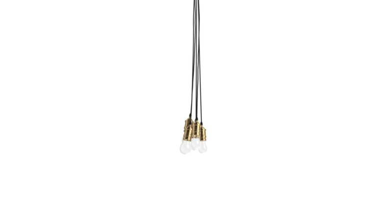 Starkey Cluster Pendant Light, Brass