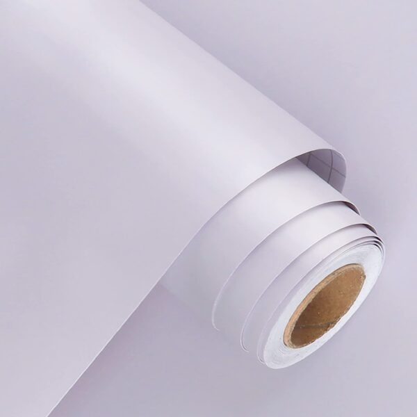 WESTICK Light Purple Wallpaper Solid Color Purple Contact Paper