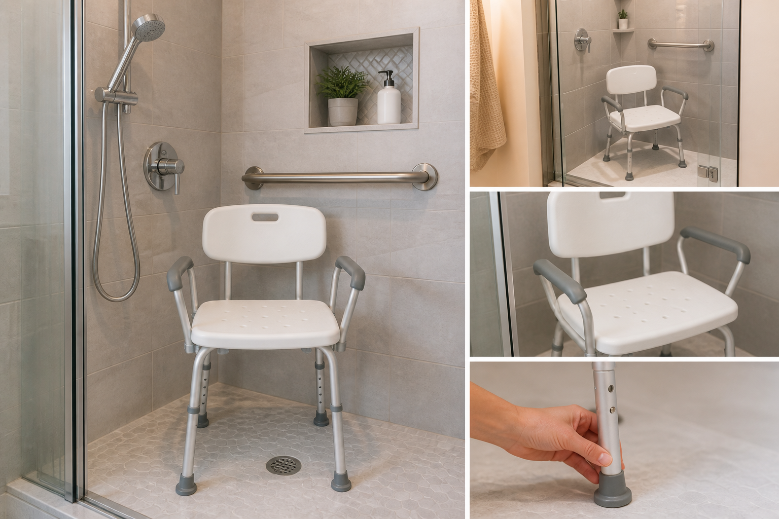 best shower chair for small shower